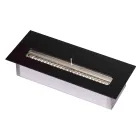 Bioethanol Brenner aus Edelstahl für Linearen Kamin Made in Italy - Brandon Viadurini