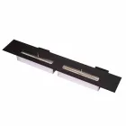 Linearer Handbrenner aus Edelstahl für Bioethanol-Kamin - Brandon Viadurini