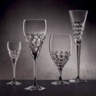 Crystal Design Weingläser für die Verkostung von 12 Stück - Titanioball Viadurini