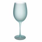 Farbige Weingläser aus Milchglas mit Eiseffekt, 12 Stück - Herbst Viadurini