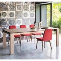 Calligaris Sigma moderner Tisch ausziehbar bis 220 cm in Keramik