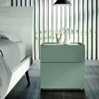Komplettes Zimmer mit 4 modernen Designelementen Made in Italy - Mallorca Viadurini