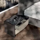 Schlafzimmer mit 4 Elementen im modernen Stil Made in Italy - Calimero Viadurini