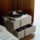 Modernes 5-Elemente-Schlafzimmer Made in Italy Hohe Qualität - Edel Viadurini