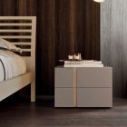 Modernes 5-Elemente-Schlafzimmer Made in Italy Hohe Qualität - Edel Viadurini