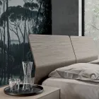 Komplettes Schlafzimmer mit 4 hochwertigen Made in Italy Elementen - Odema Viadurini