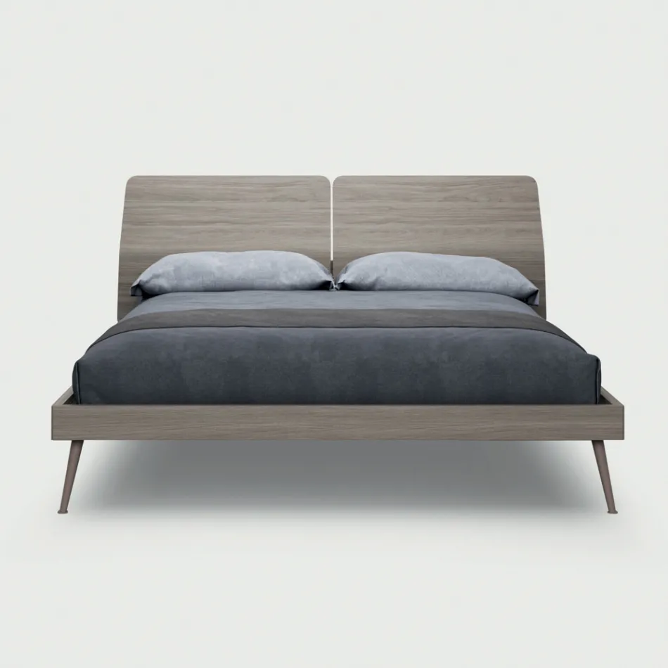 Komplettes Schlafzimmer mit 4 hochwertigen Made in Italy Elementen - Odema Viadurini