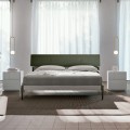 Komplettes Schlafzimmer mit 4 modernen Elementen Made in Italy Precious - Verminia