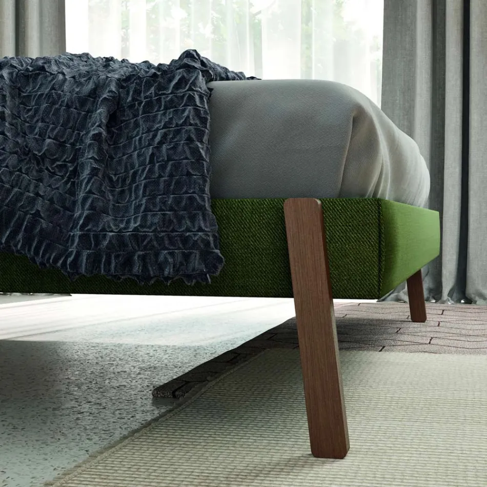 Komplettes Schlafzimmer mit 5 modernen Elementen Made in Italy - Shaila Viadurini