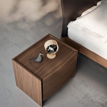 4 Elemente Schlafzimmer mit Doppelbett Made in Italy Luxus - Gamma