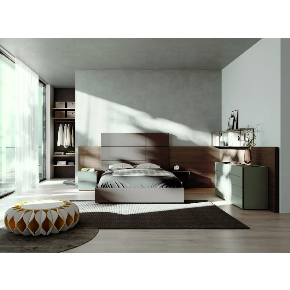 Doppelzimmer mit 5 Luxuselementen Made in Italy - Emerald Viadurini