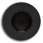 Runde Designwand Bioethanol Kamin aus lackiertem Stahl - Trenton Viadurini