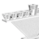 Italienischer Luxus-Design-Kristallkandelaber mit 9 Flammen - Wanni Viadurini