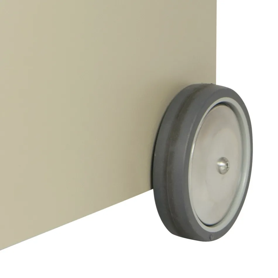 Servierwagen aus Metall und Holz mit Regal und 4 Rädern, hergestellt in Italien – Geco Viadurini