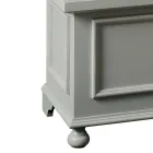 Truhe mit massiver Pappelstruktur, hergestellt in Italien – Dievis Viadurini