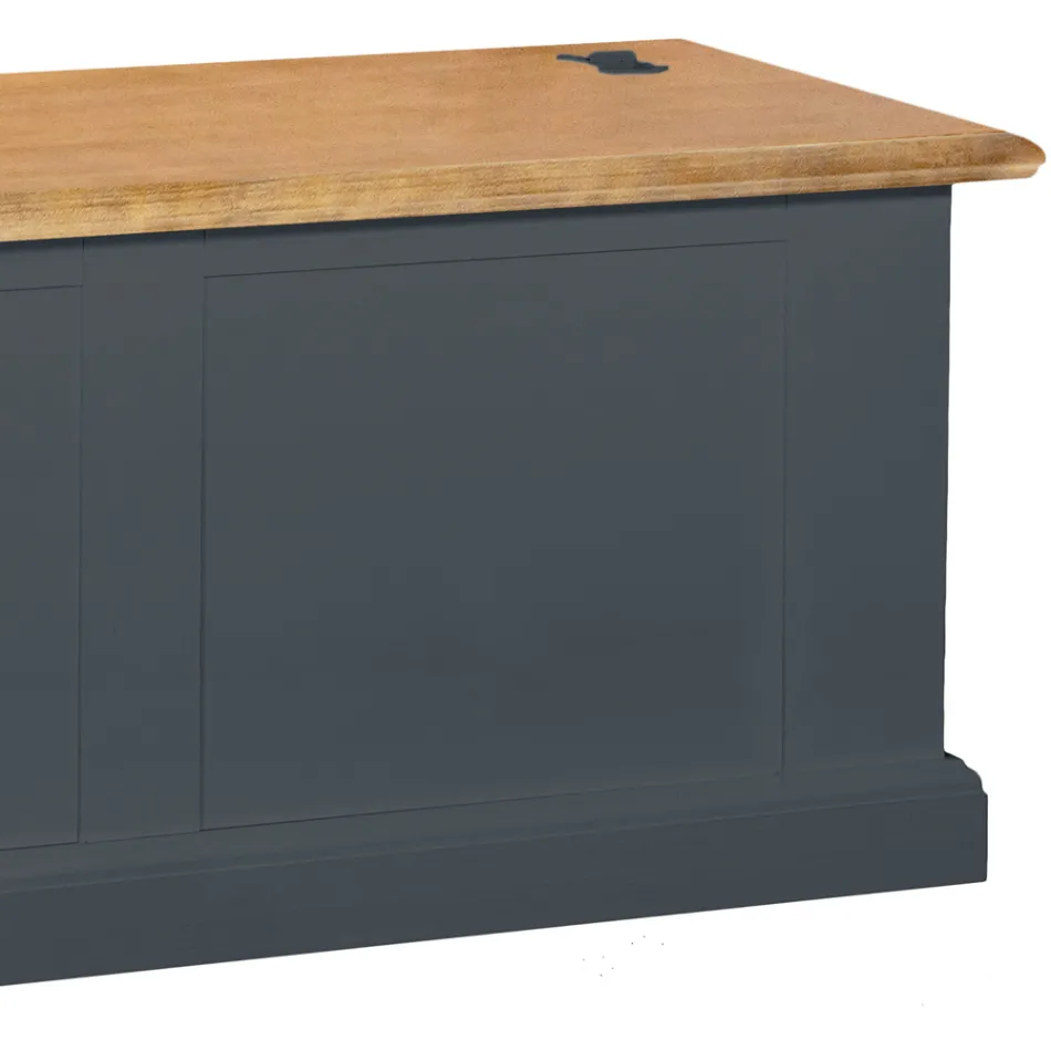 Truhe aus furniertem Holz und verschiedenen Ausführungen, hergestellt in Italien – Hermod Viadurini