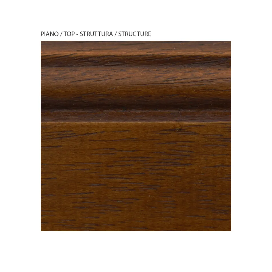 Truhe aus furniertem Holz und verschiedenen Ausführungen, hergestellt in Italien – Hermod Viadurini