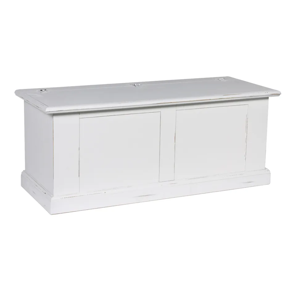 Truhe aus furniertem Holz und verschiedenen Ausführungen, hergestellt in Italien – Hermod Viadurini