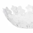 Herzstück mit Blumen aus Schlammeisen, Weiß oder Blau - Marken Viadurini