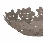 Herzstück mit Blumen aus Schlammeisen, Weiß oder Blau - Marken Viadurini