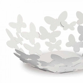 Design-Herzstück aus Eisen in Weiß, Beige oder Elfenbein Hergestellt in Italien - Leiden