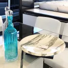 Herzstück in Brezza della Versilia Marmor und Metall Made in Italy - Amabile Viadurini