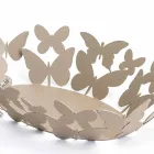 Modernes ovales Herzstück aus weißem oder beige Eisen Made in Italy - Leiden Viadurini