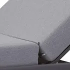 Gartenliege aus Aluminium mit Stoffbezug - Eufemia Viadurini