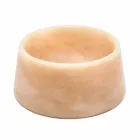 Moderner Hunde- und Katzennapf aus rosa Portugal oder grünem Guatemala-Marmor - Catt Viadurini