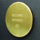 Messing-Duschsäule mit rundem Duschkopf und Handbrause Made in Italy - Brillo Viadurini