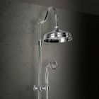 Messing-Duschsäule ohne Mixer Klassisches Design Made in Italy - Yunda Viadurini