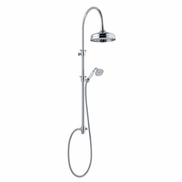 Teleskop-duschsäule aus messing klassisches design made in italy - nesto