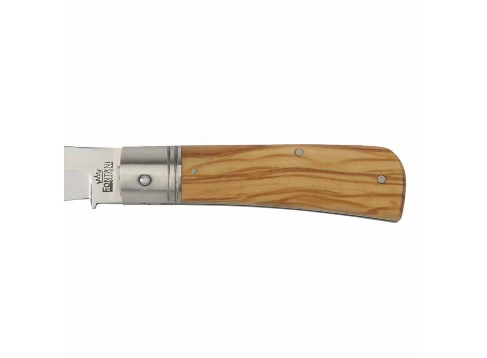 Antikes Bastelmesser mit Horn- oder Holzgriff Made in Italy - Mugello