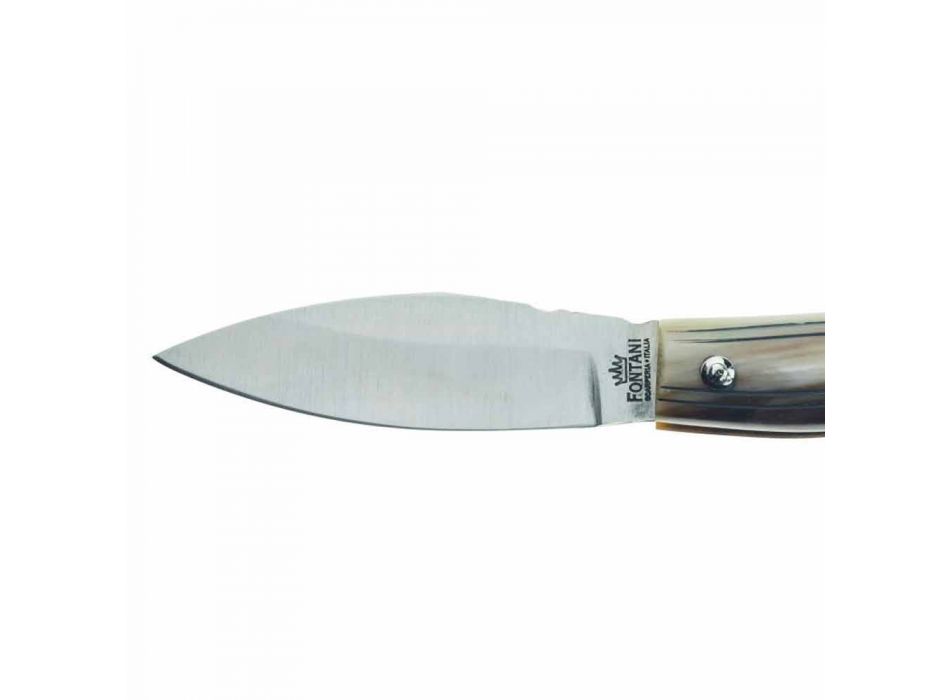 Maremma Handmade Messer Messer Klinge Stahl Made in Italy - Remma Viadurini