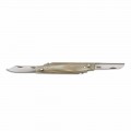 Palmerino Messer mit Doppelklinge aus handgefertigtem Stahl Made in Italy - Merino