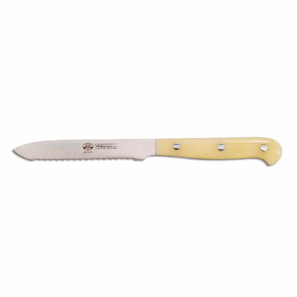 Berti Edelstahl gezahntes Tomatenmesser Exklusiv für Viadurini-Barasso Viadurini