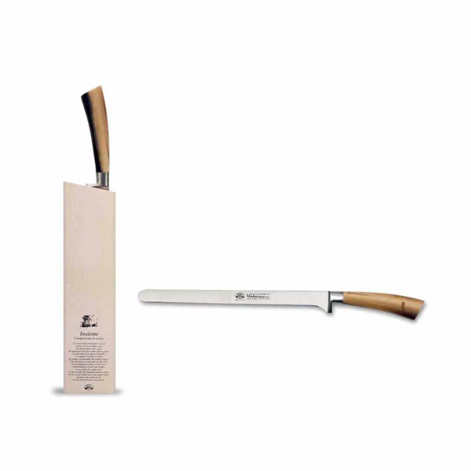 Schinkenmesser Zusammen mit Ceppo Berti exklusiv für Viadurini - Fasano Viadurini