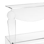 Artisan Nachttisch im klassischen Design aus transparentem Plexiglas - Salino Viadurini