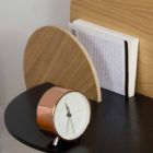 Modularer Nachttisch Elegantes Design aus Sperrholz mit verstecktem Fach - Bigno Viadurini