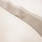 Doppelbettset aus 90 % Baumwolle und 10 % Leinen, hergestellt in Italien – Nestle Viadurini