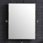 Badmöbel Zusammensetzung mit Metallstruktur Beauty Waschbecken Viadurini