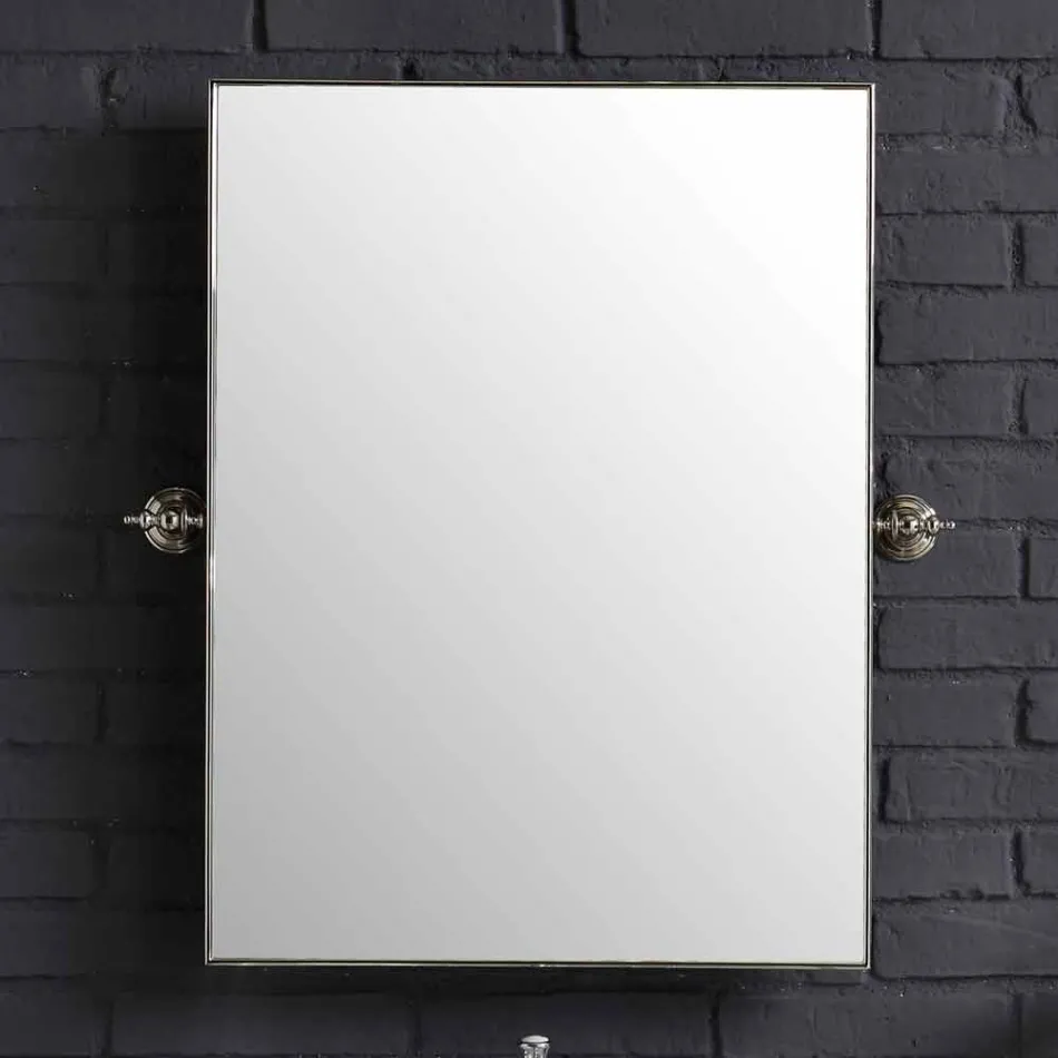 Badmöbel Zusammensetzung mit Metallstruktur Beauty Waschbecken Viadurini