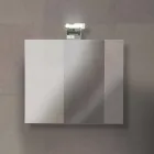 Abgehängte Badmöbelkomposition aus Eichenmelamin - Becky Viadurini