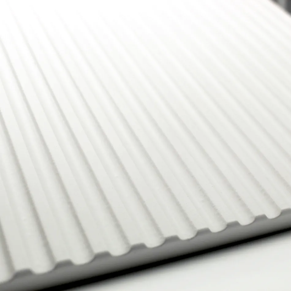 Weiße Badezimmerkomposition mit Spiegel und Regal, hergestellt in Italien – Ares Viadurini