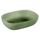 Grüne Badezimmer-Komposition komplett mit Zubehör und Unterschrank - Sylviane Viadurini