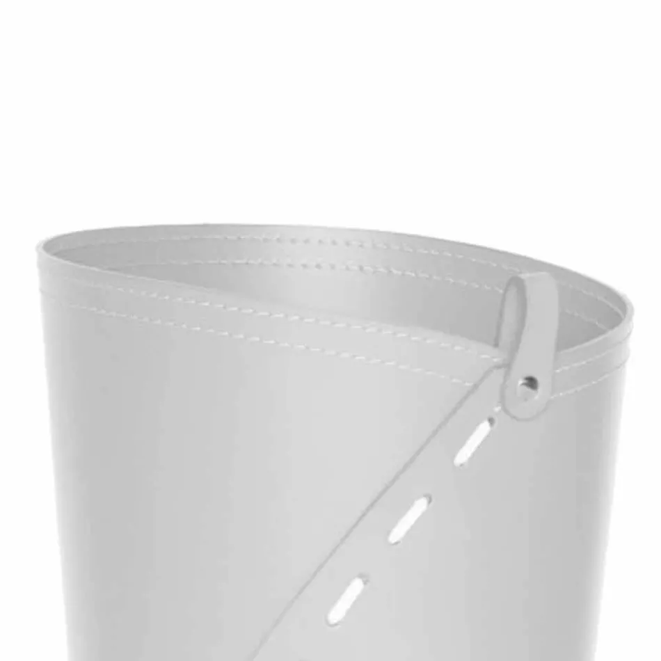 Moderne Regenerated Leather Office Komposition Made in Italy - Meduna Viadurini