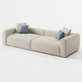 Zusammensetzung des Gartensofas aus Marinesperrholz Made in Italy - Bahias