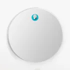 Freistehende Badezimmerschrank-Komposition mit blauen Accessoires - Carolie Viadurini