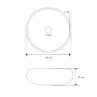 Schwarze Badezimmerschrank-Komposition komplett mit Spiegel und Zubehör - Maryse Viadurini