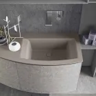 Badezimmerzusammensetzung, moderne italienische Designfederung - Callisi10 Viadurini